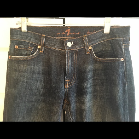 7 For All Mankind Bootcut Jeans 28 - Picture 1 of 10